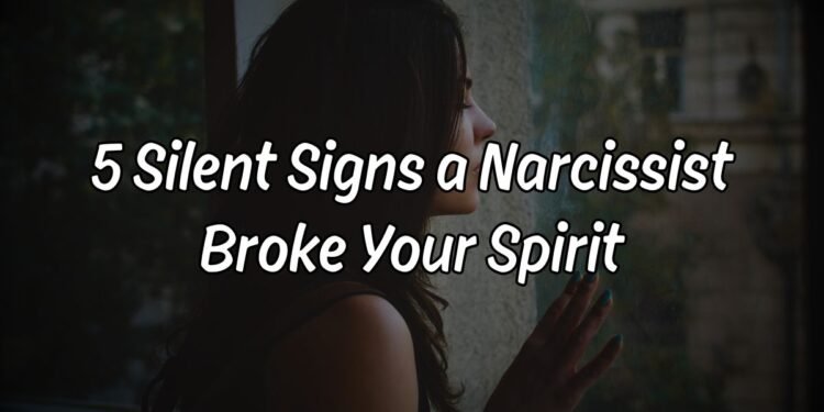 5 Silent Signs a Narcissist Broke Your Spirit - woman looking at her reflection in the mirror