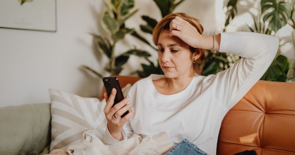 Woman shocked after finding her husband's secret phone hidden in a drawer