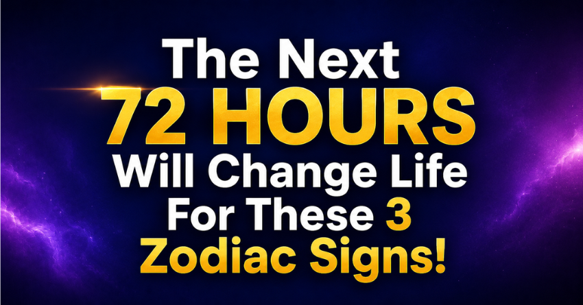 The Next 72 Hours Will Change Life For These 3 Zodiac Signs astrology horoscope image